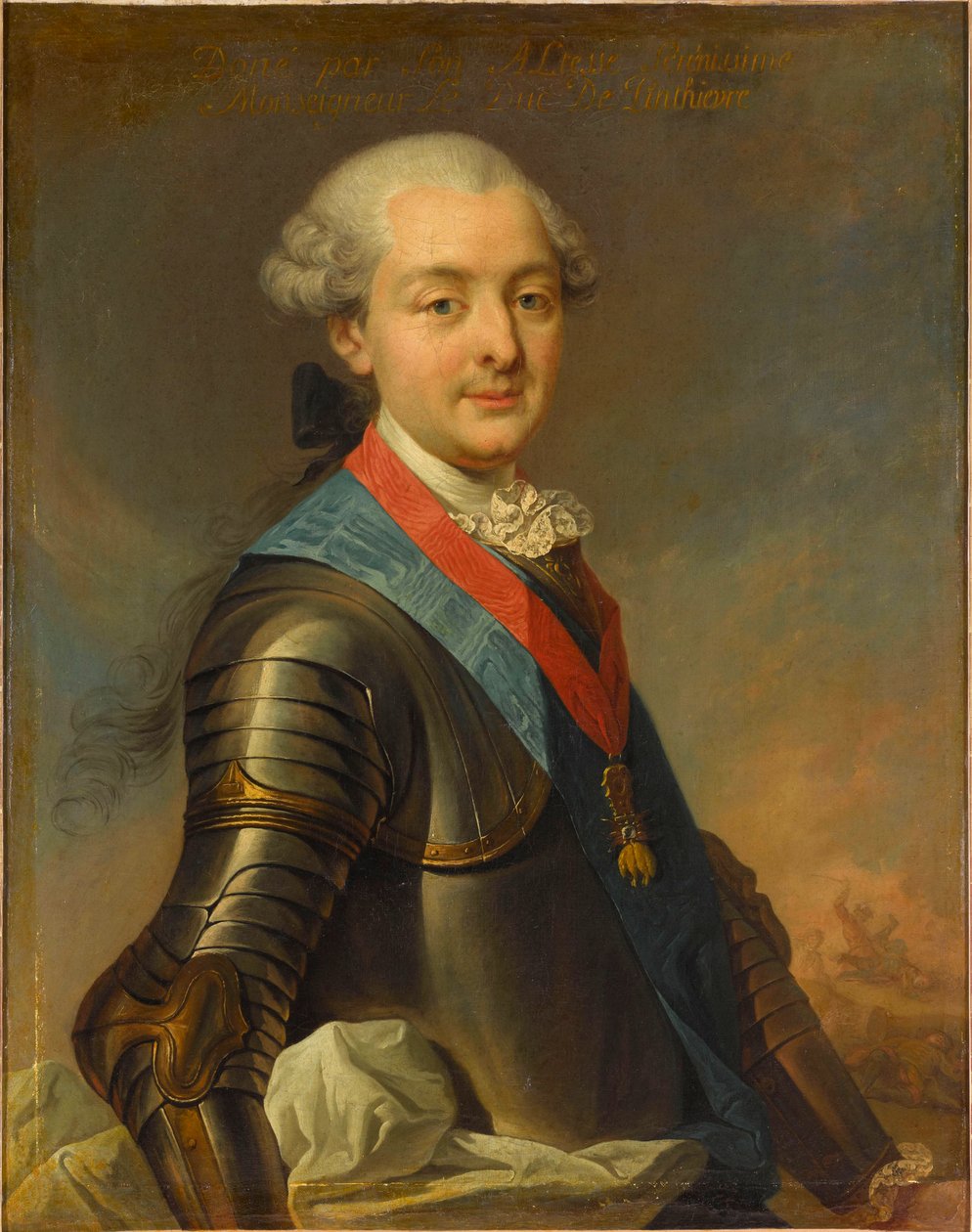 Louis Jean Marie de Bourbon, Duque de Penthievre 1725-1793, ca 1760. de Jean Baptiste Charpentier