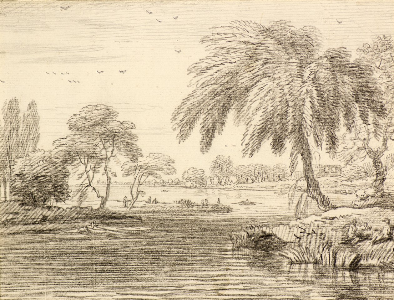 Paisagem de Jean Baptiste Claude Chatelain