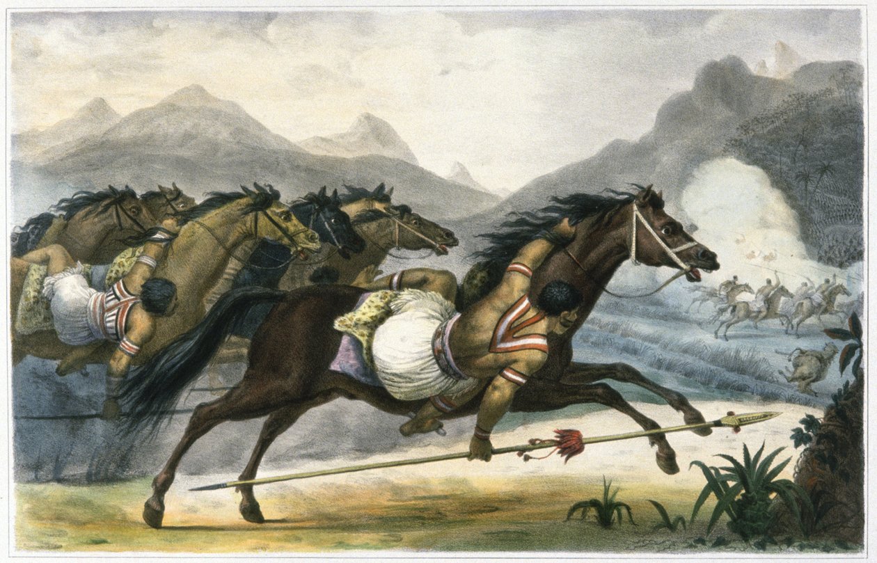 Acusação de índios Cuangurus de Jean Baptiste Debret