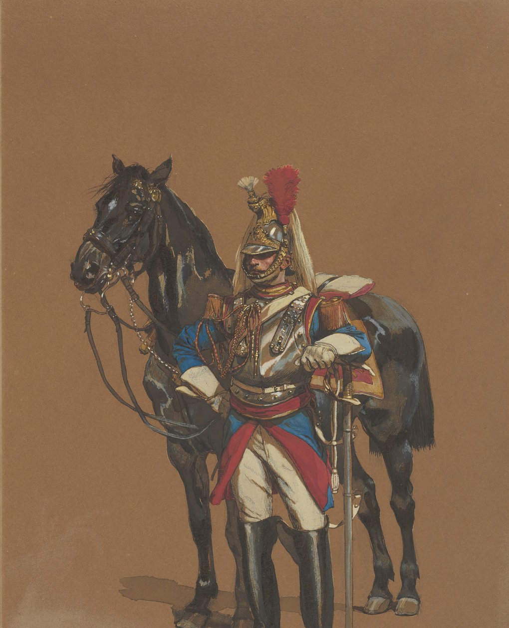 Cuirassier, 1872. de Jean Baptiste Edouard Detaille