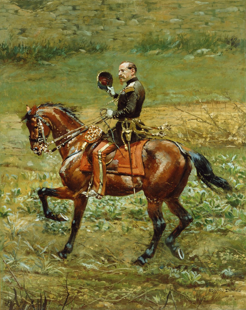 General Bourbaki, 1883 e 1908 de Jean Baptiste Edouard Detaille