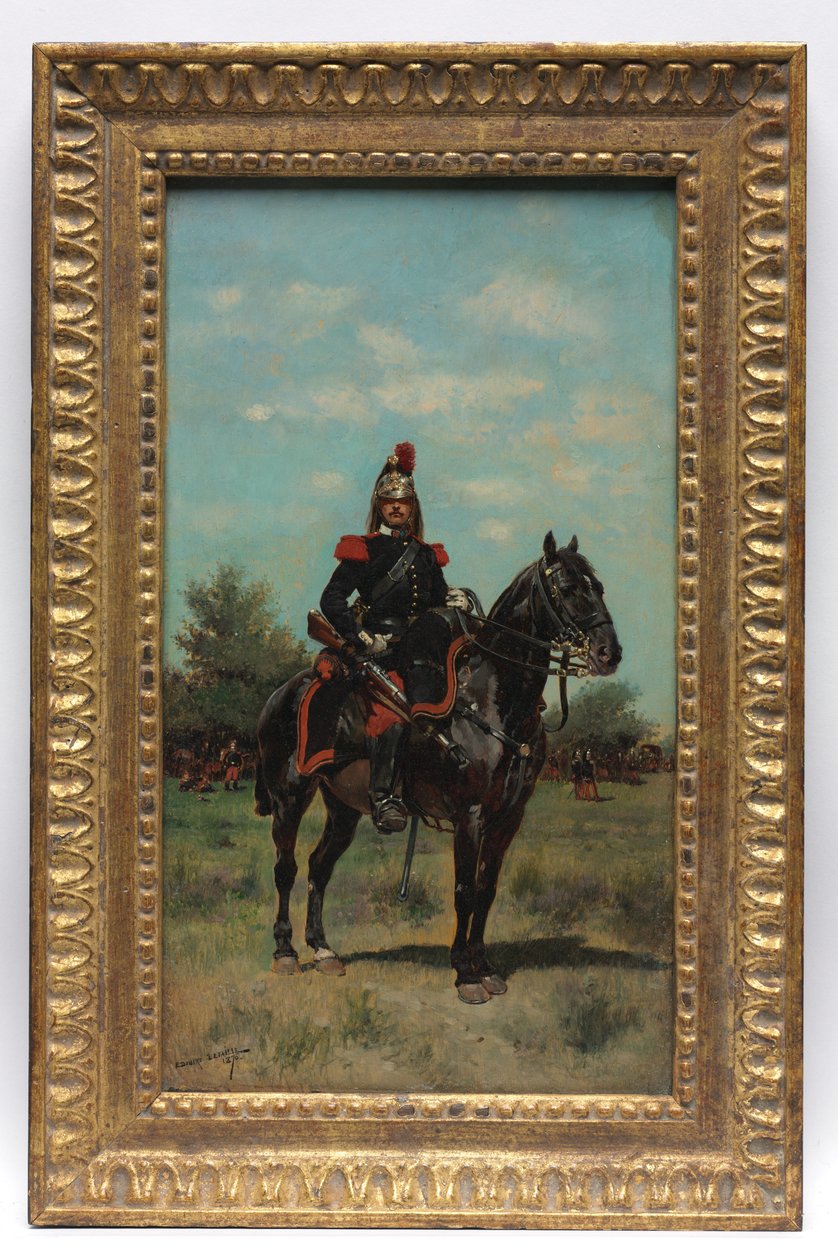 Oficial de Dragão Montado de Jean Baptiste Edouard Detaille