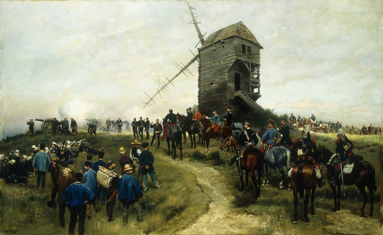 Manobras de Souvernirs des Grandes, 1879 de Jean Baptiste Edouard Detaille