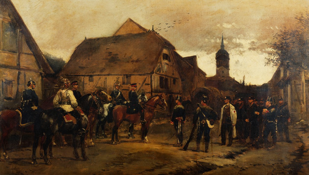 A Captação, 1878 de Jean Baptiste Edouard Detaille