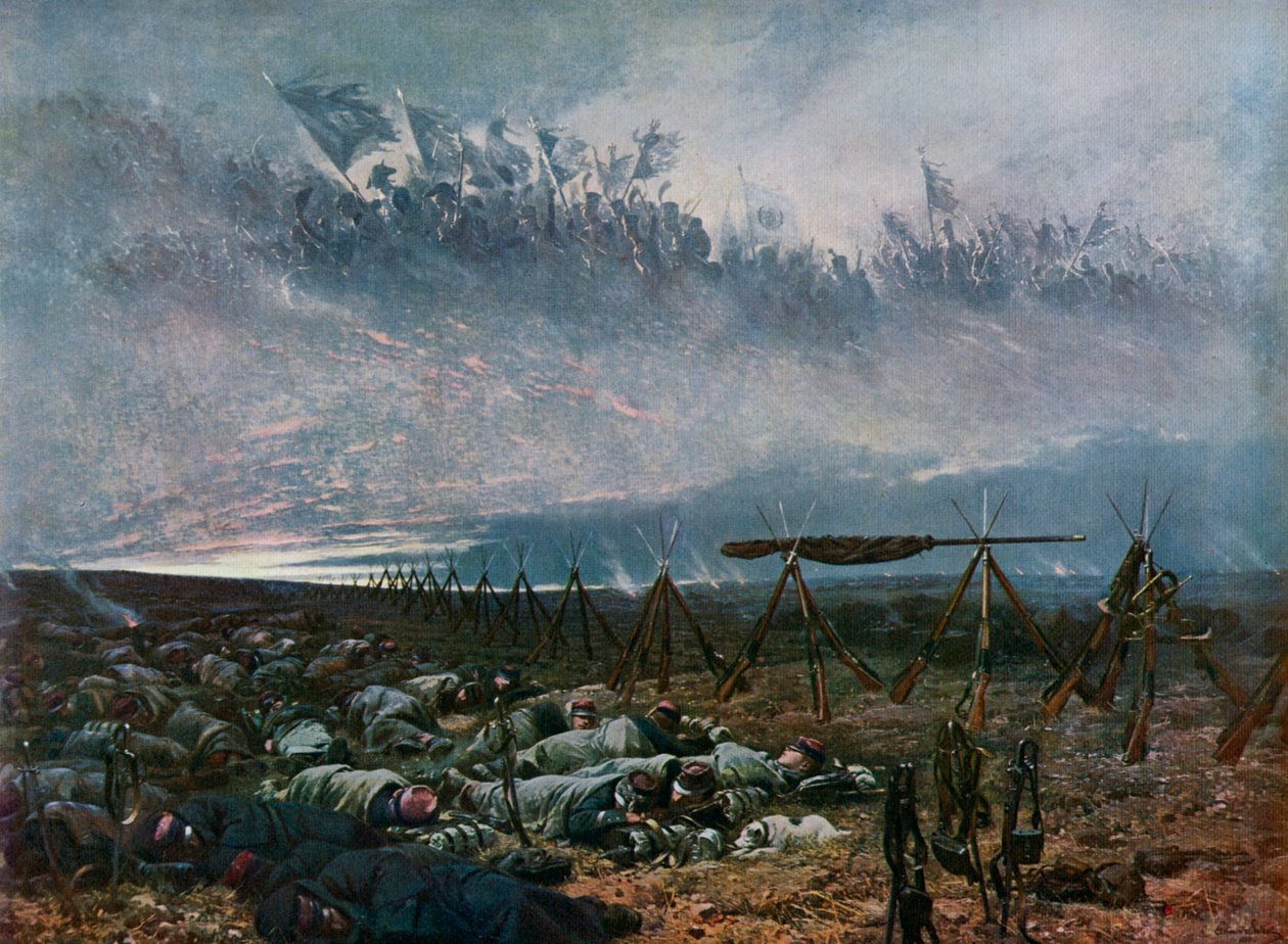 O sonho, 1888, 1912. de Jean Baptiste Edouard Detaille