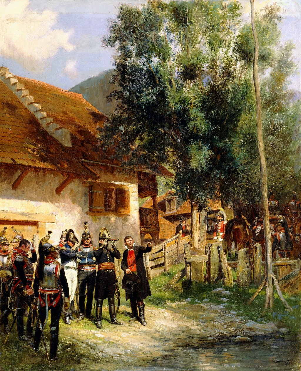 A orientação, 1895 de Jean Baptiste Edouard Detaille