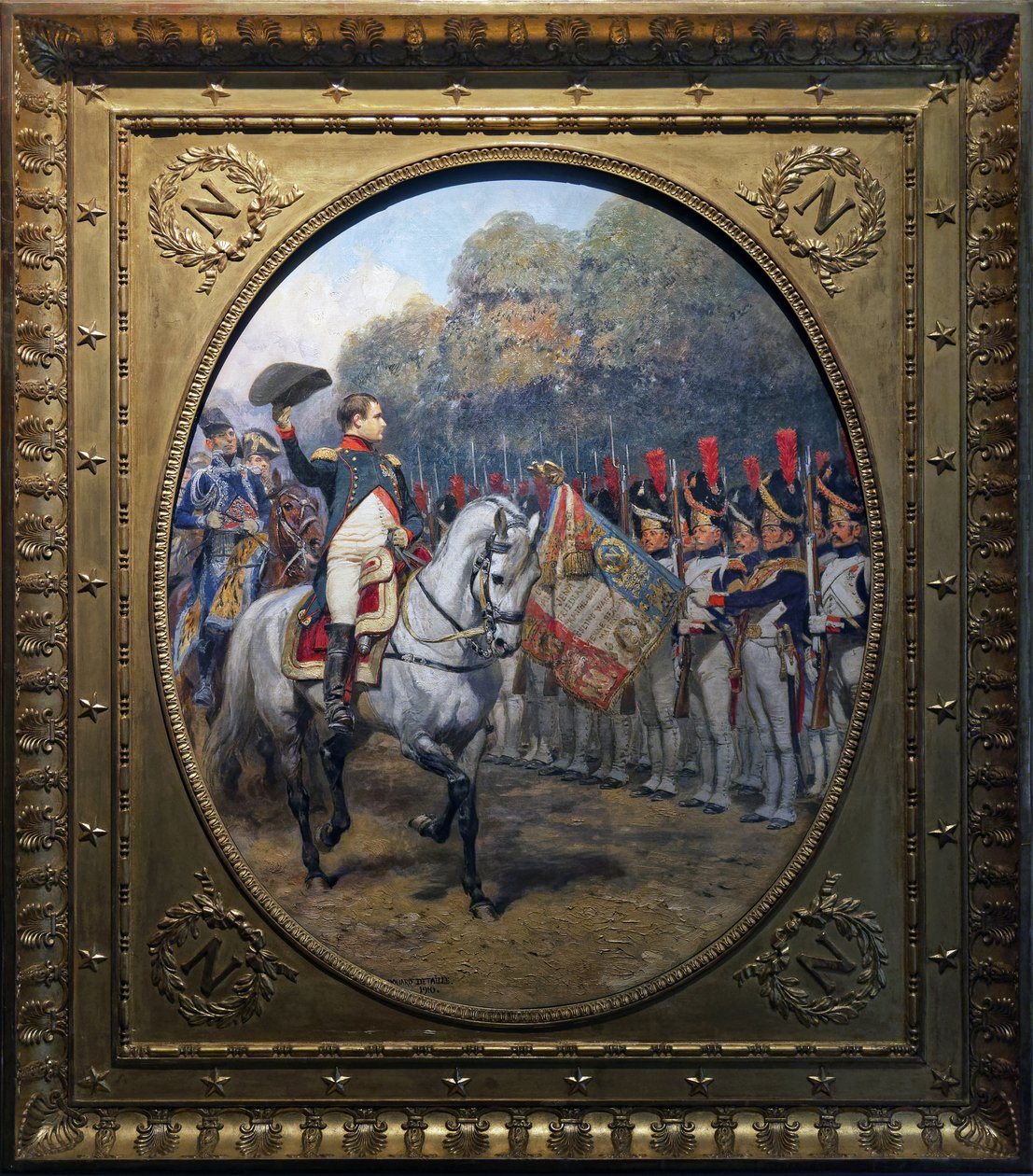 The Review em 1810, c.1875-1900 de Jean Baptiste Edouard Detaille