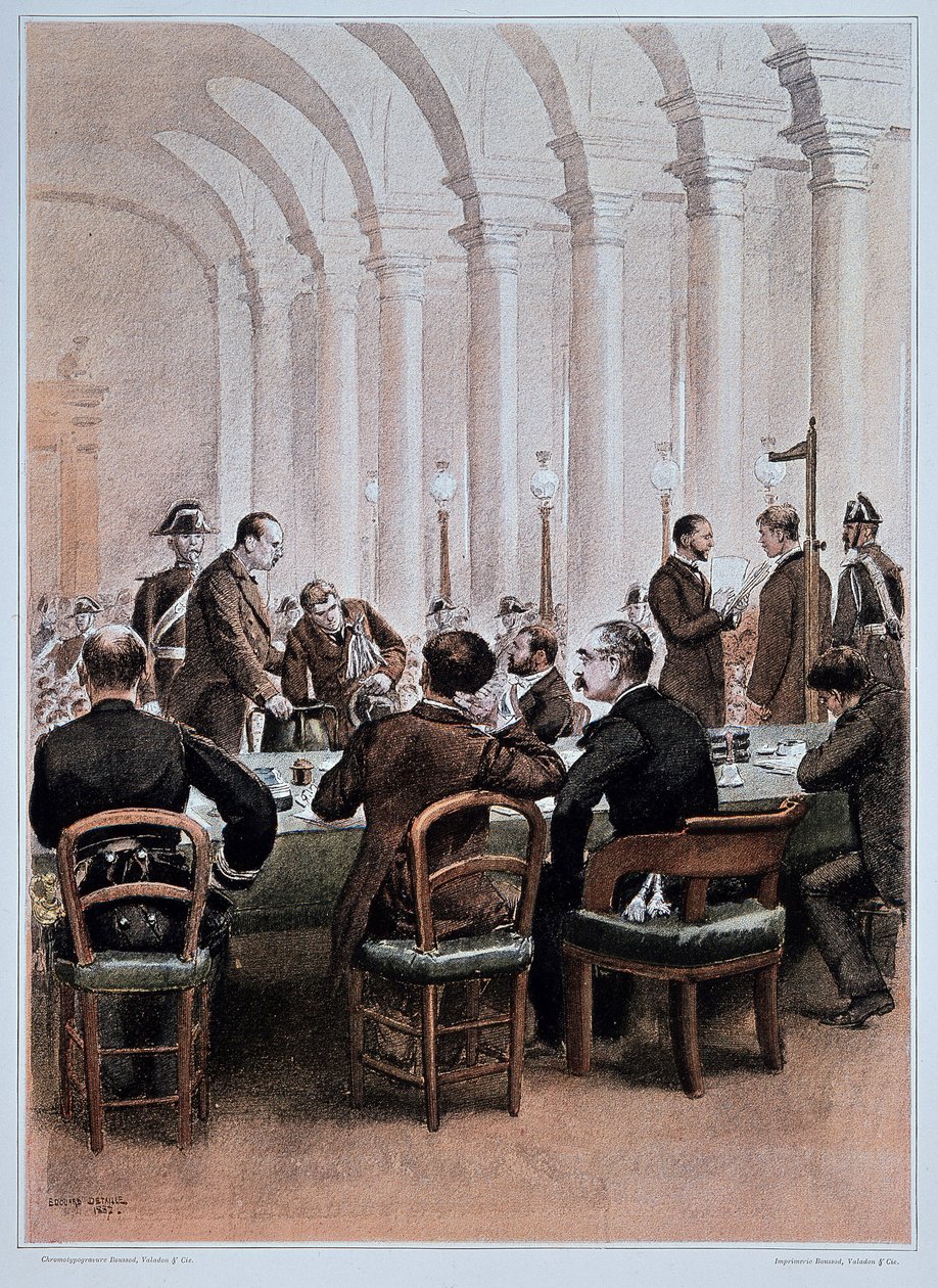 O sorteio - Paris, Salle Saint-Jean em "L