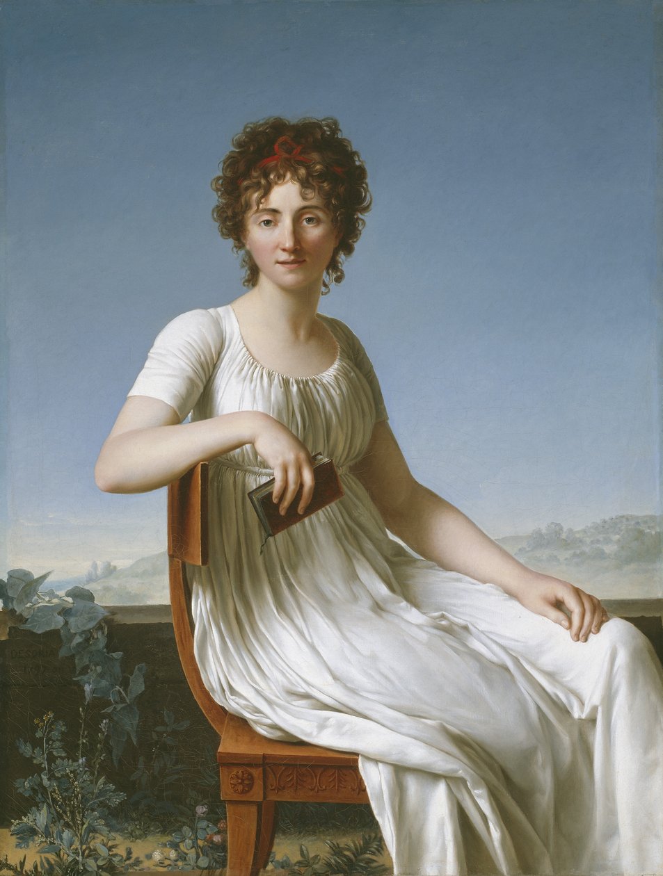 Retrato de Constance Pipelet, 1797 de Jean Baptiste Francois Desoria
