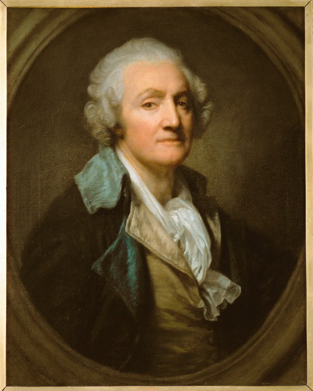 Jean Baptiste Greuze, autorretrato ... de Jean Baptiste Greuze