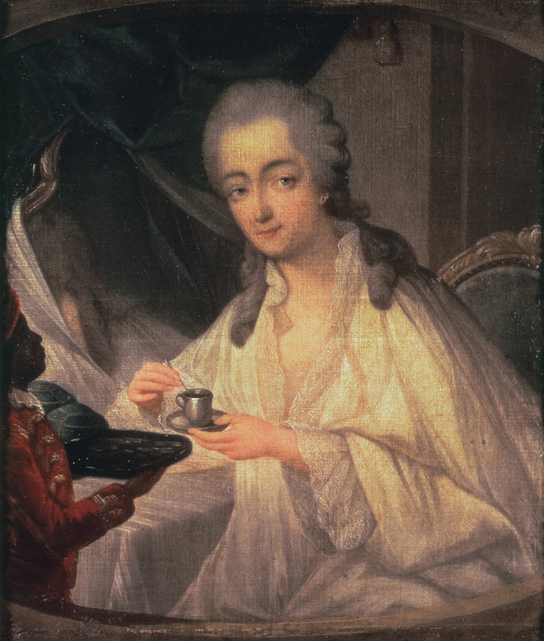 A Condessa de Barry (1743-93) de Jean Baptiste Greuze