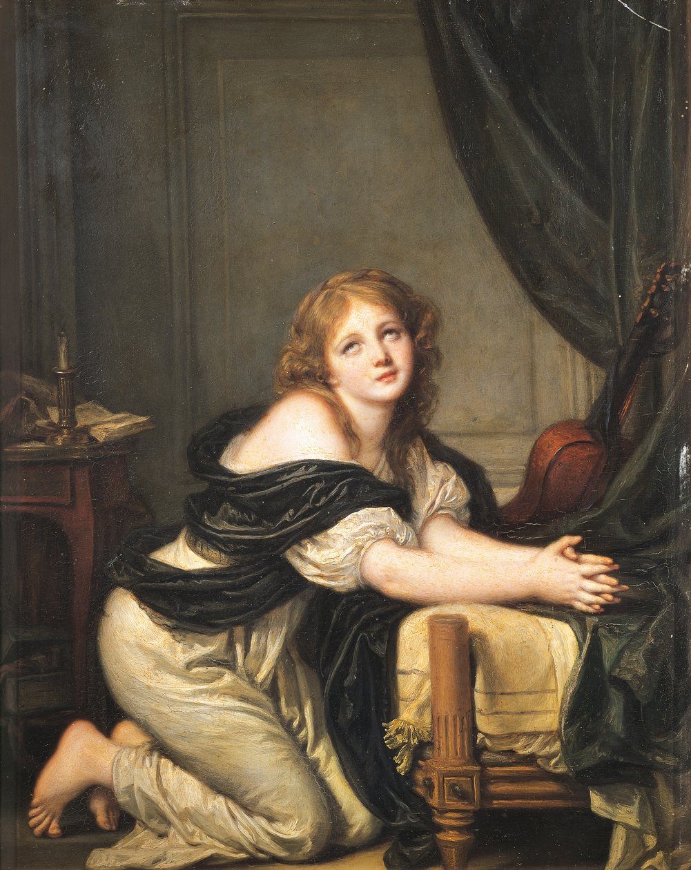 Oração matinal de Jean Baptiste Greuze