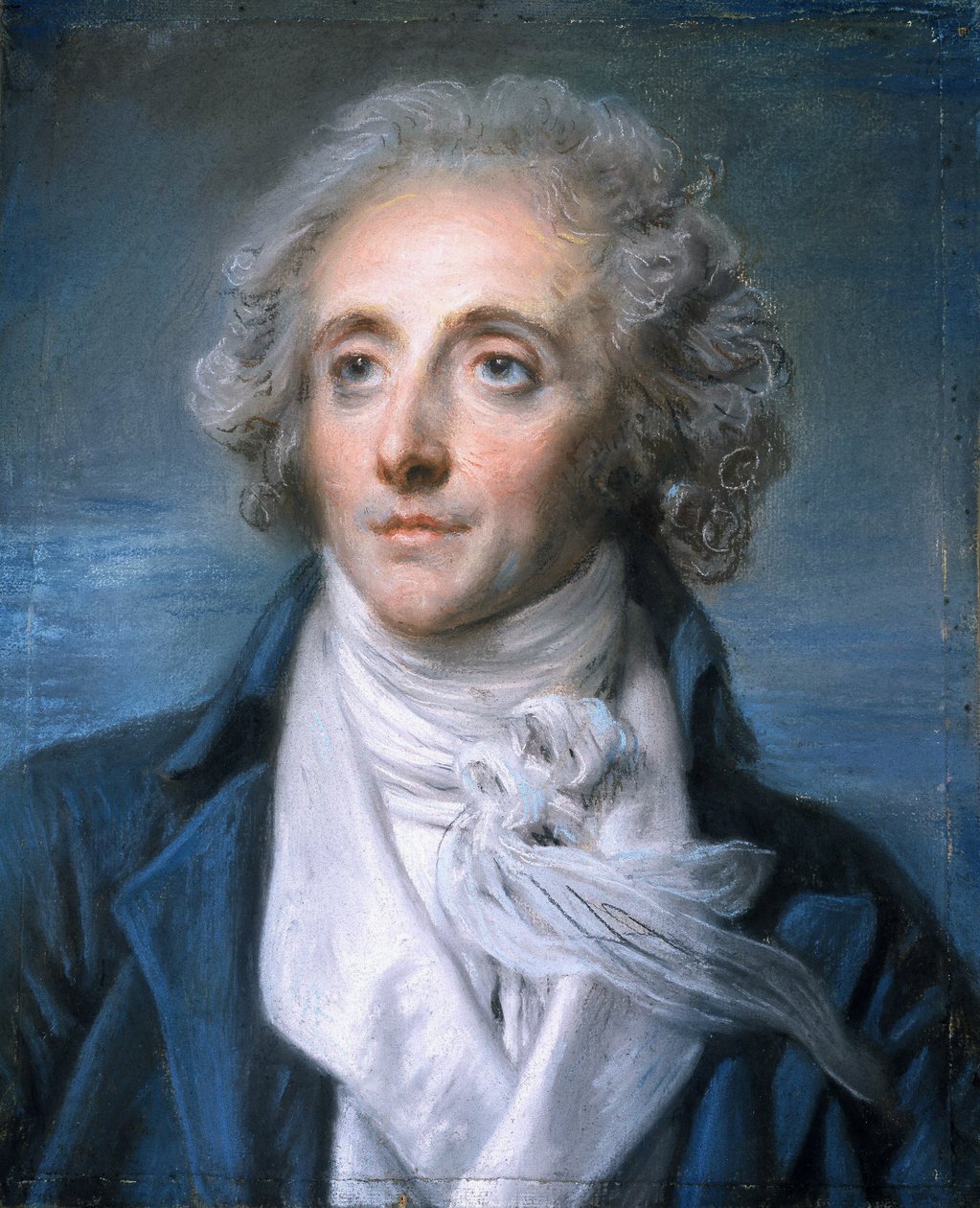 Retrato de Nicolas-Pierre-Baptiste Anselme, chamado Elder Baptist de Jean Baptiste Greuze