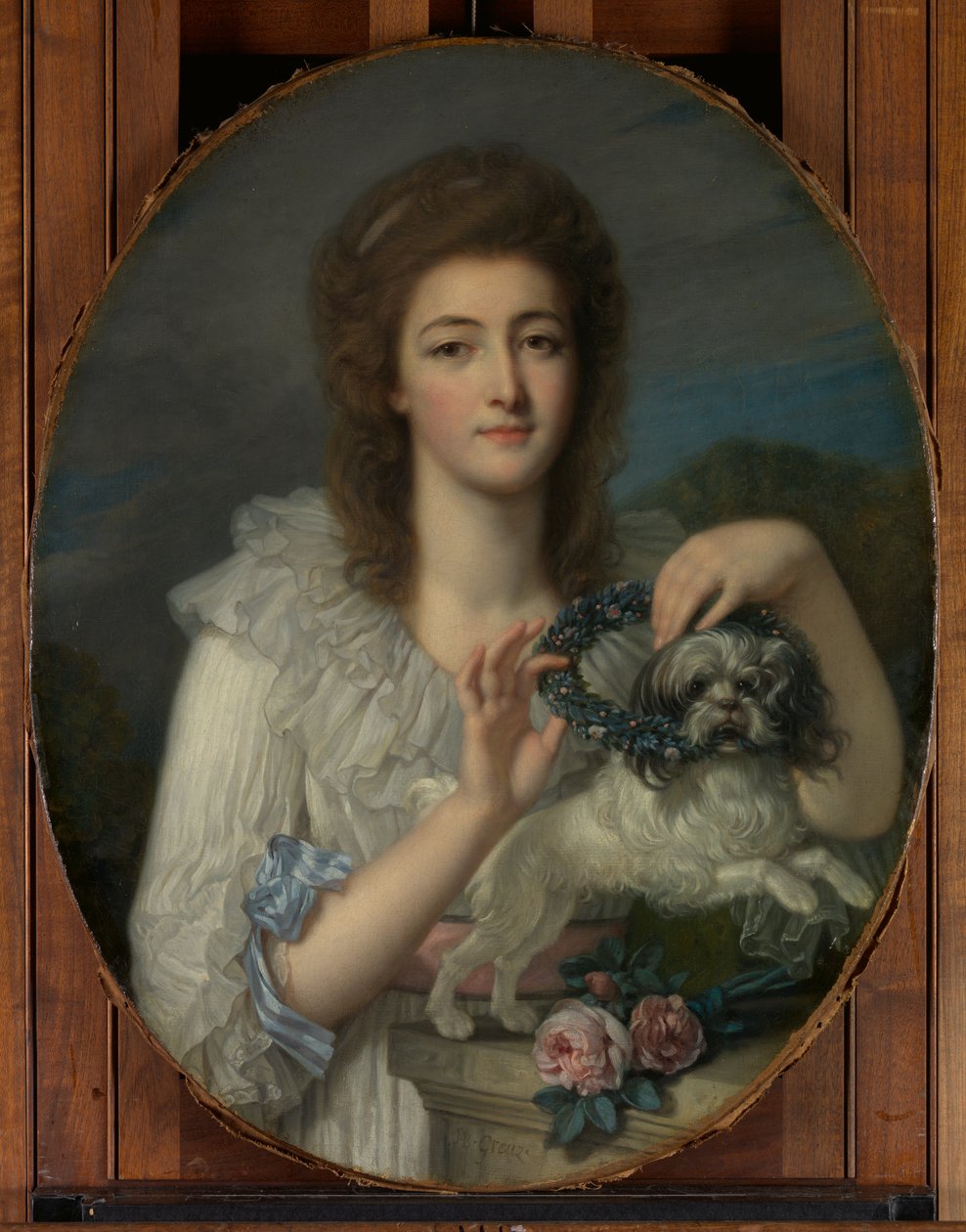 Princesa Varvara Nikolaevna Gagarina 1762-1802, ca. 1780-82. de Jean Baptiste Greuze