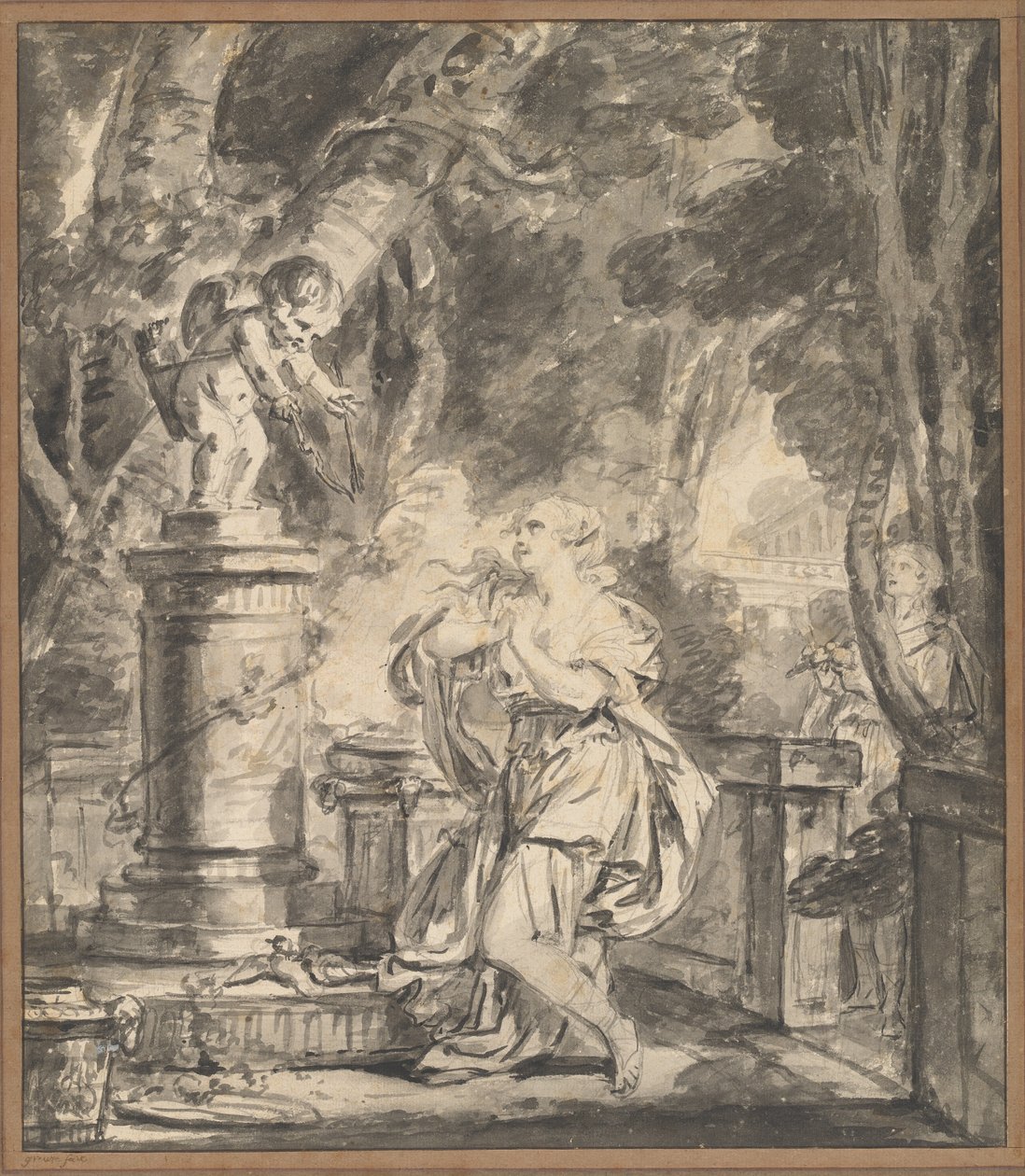 Sacrifício ao amor de Jean Baptiste Greuze