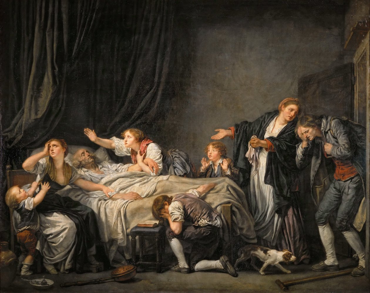 Os Pais Amaldiçoam: O Filho Punido de Jean Baptiste Greuze