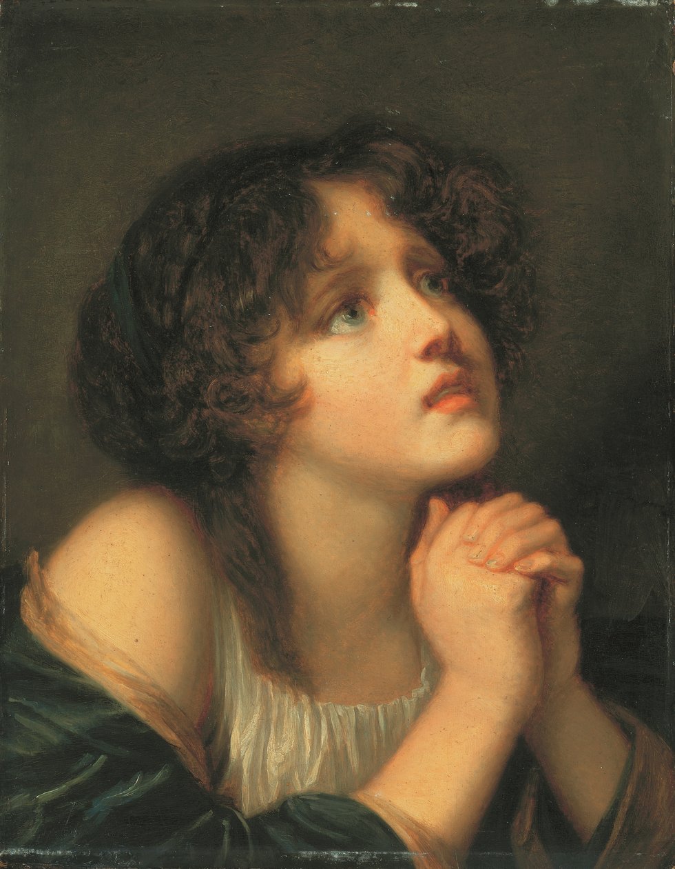 Jovem rapariga a rezar de Jean Baptiste Greuze