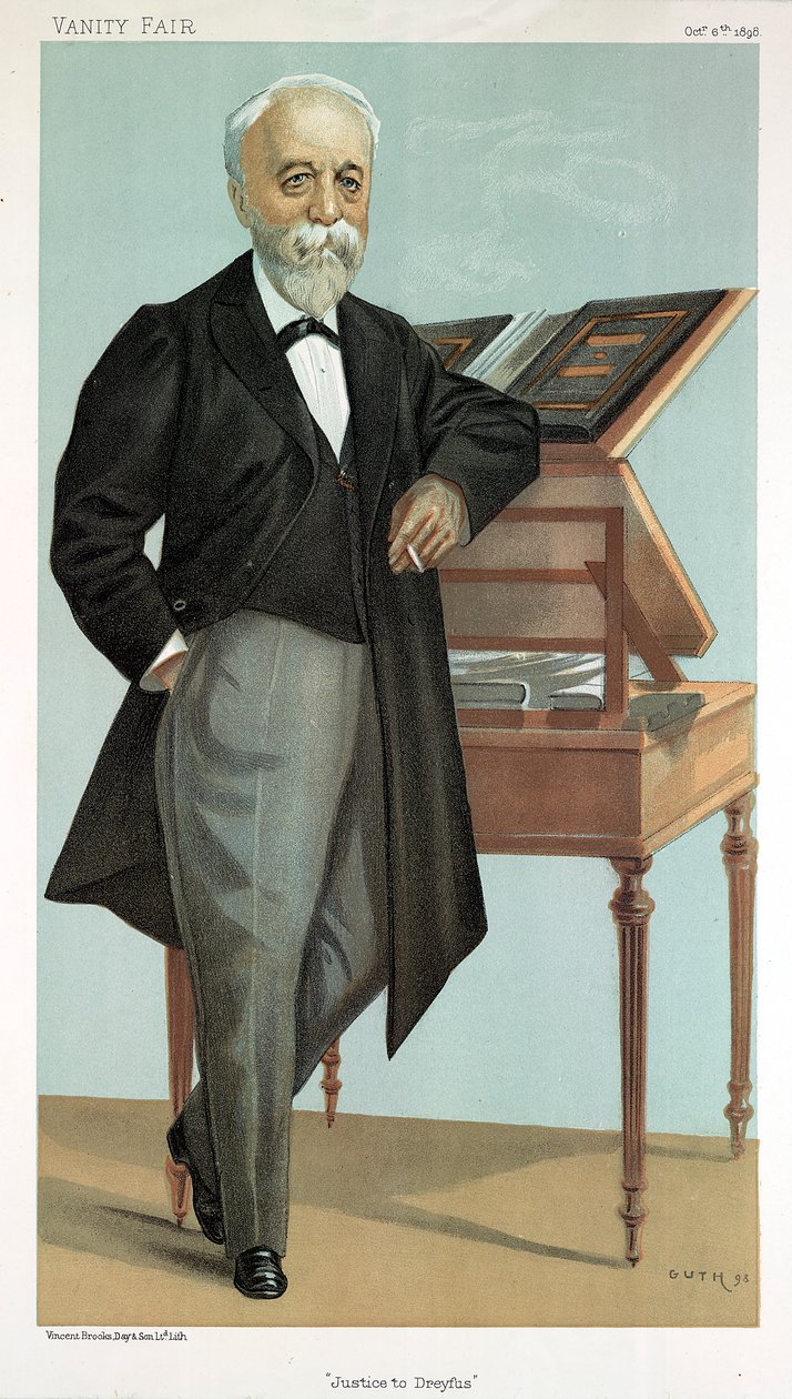 Justiça a Dreyfus, 1898 de Jean Baptiste Guth