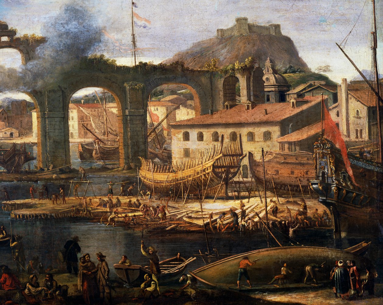 Os Estaleiros navais de La Ciotat de Jean Baptiste I de La Rose