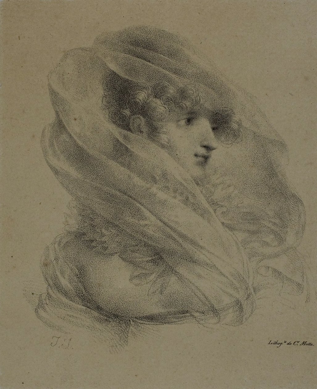 Sra. Ledieu de Jean Baptiste Isabey