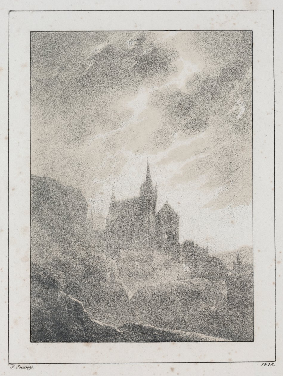 A Catedral de Jean Baptiste Isabey