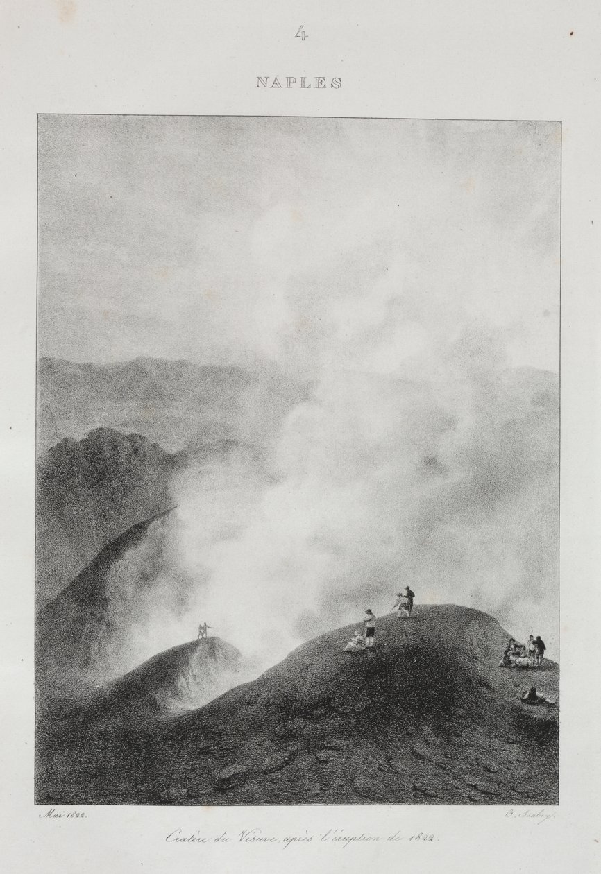 Viagem à Itália em 1822 de Jean Baptiste Isabey