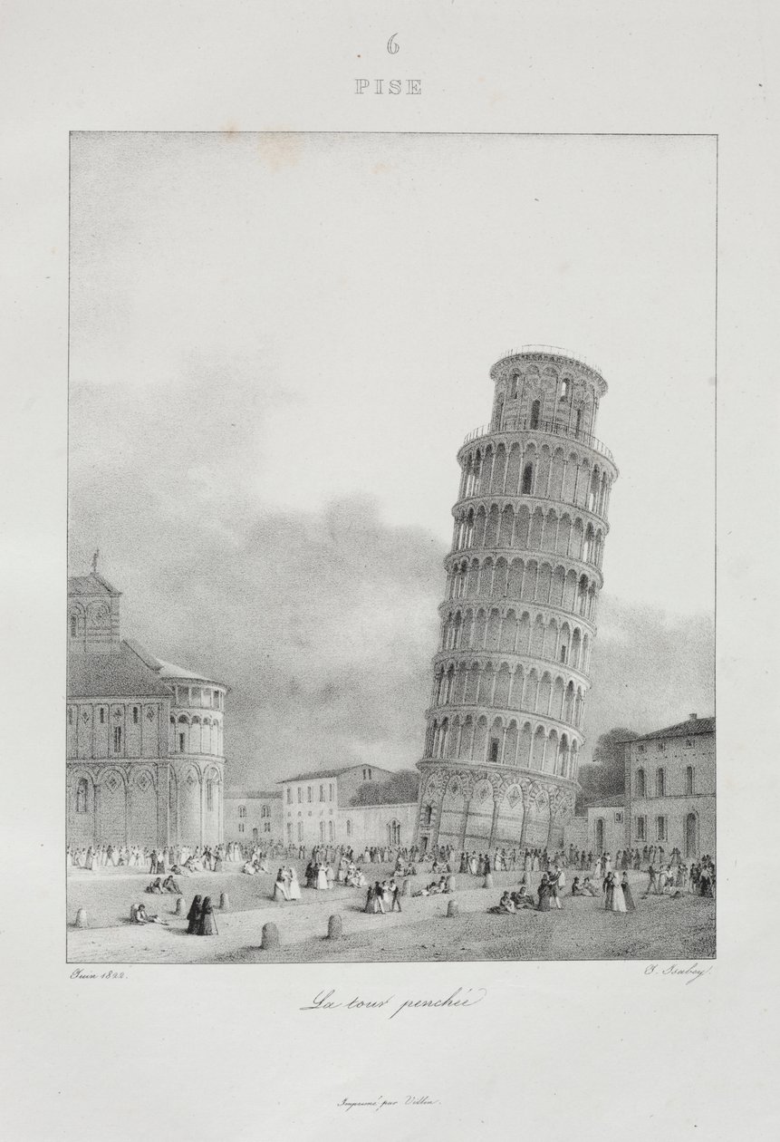 Viagem à Itália em 1822 de Jean Baptiste Isabey