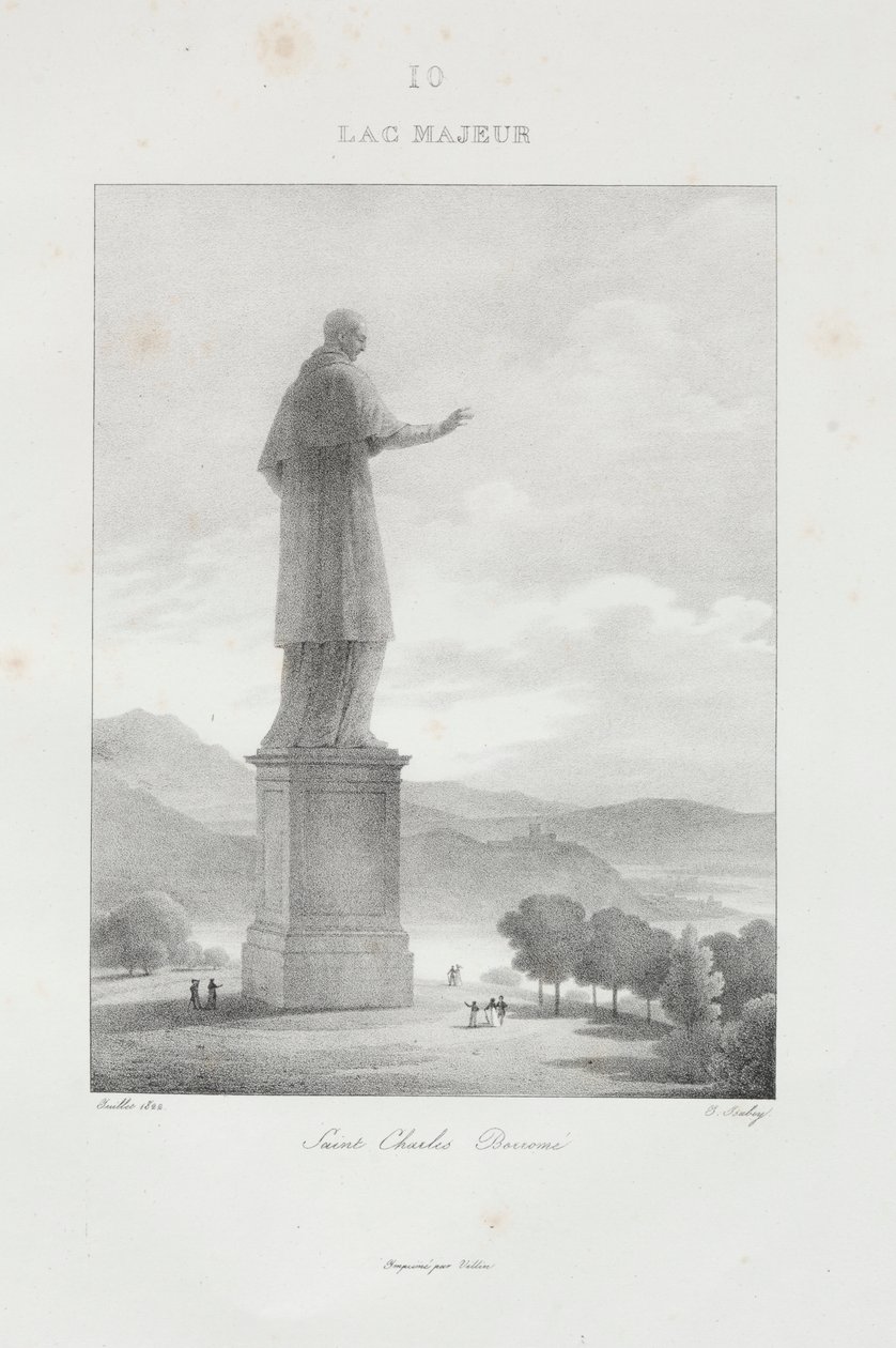 Viagem à Itália em 1822 de Jean Baptiste Isabey