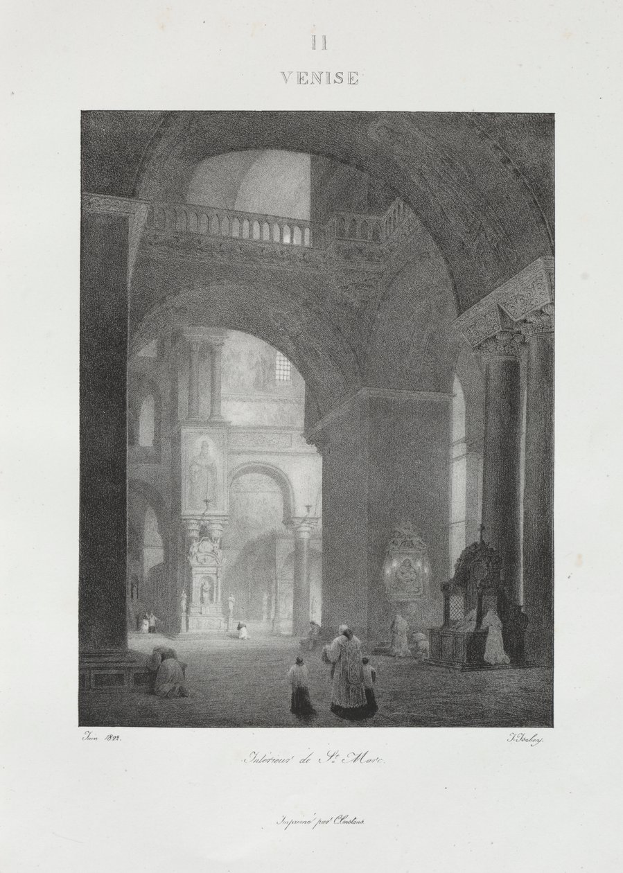 Viagem à Itália em 1822 de Jean Baptiste Isabey