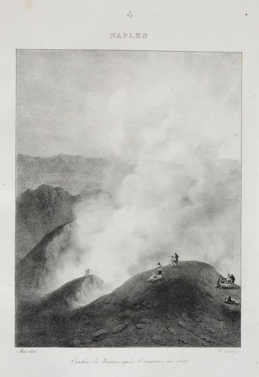 Viaje para a Itália em 1822, 1833. de Jean Baptiste Isabey