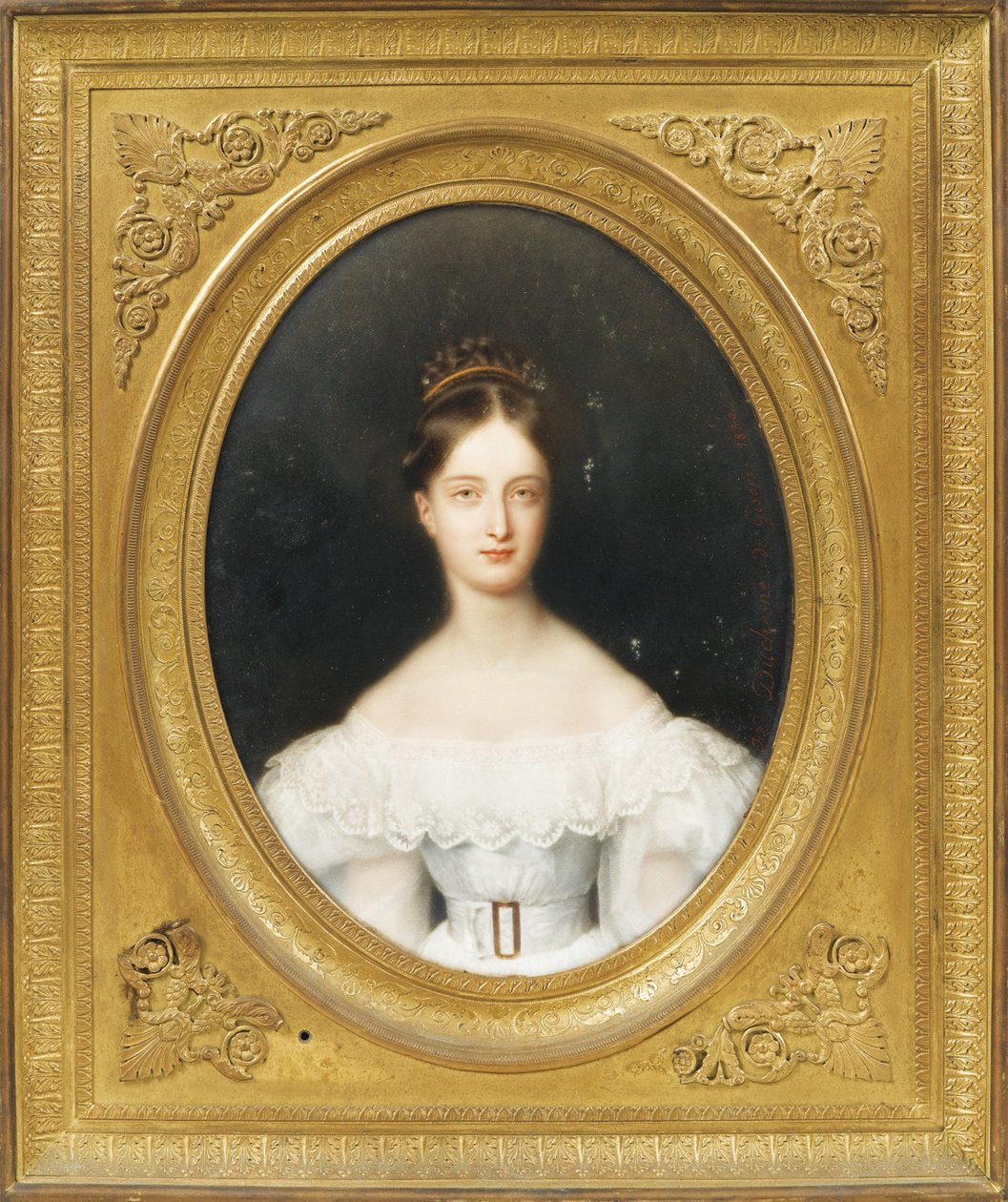 Princesa Clémentine de Orléans 1817-1907, princesa de Saxe-Coburg e Gotha, 1830 de Jean Baptiste Joseph Duchesne