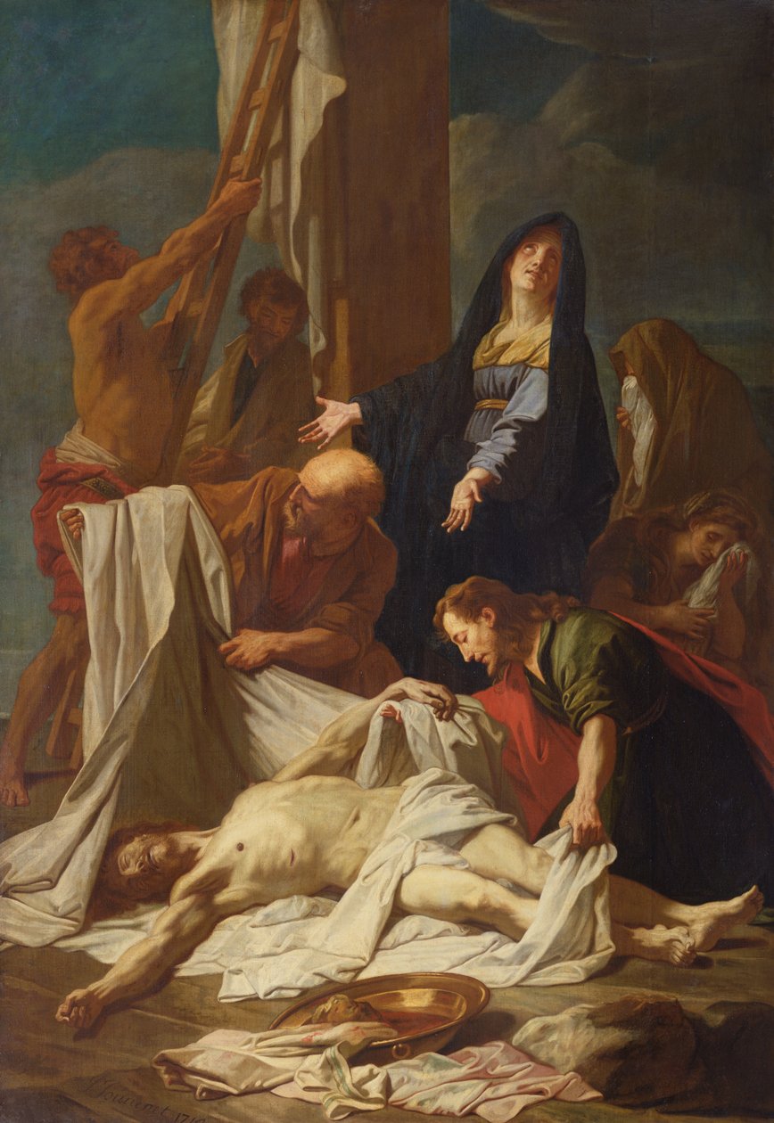 Cristos Descida da Cruz de Jean Baptiste Jouvenet