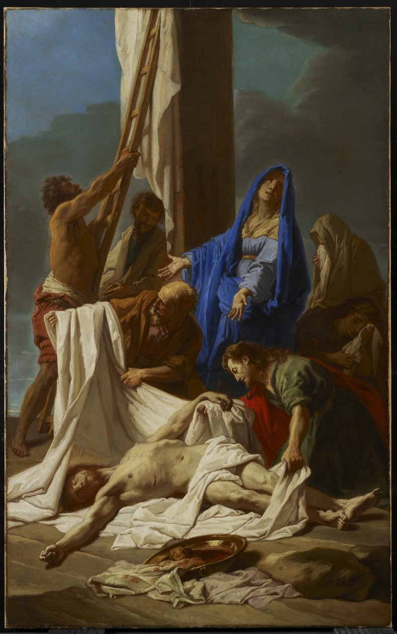 A Lamentação, c.1704 de Jean Baptiste Jouvenet