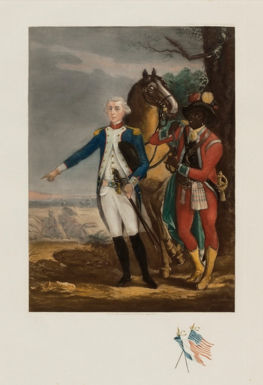 General Lafayette de Jean Baptiste Le Paon