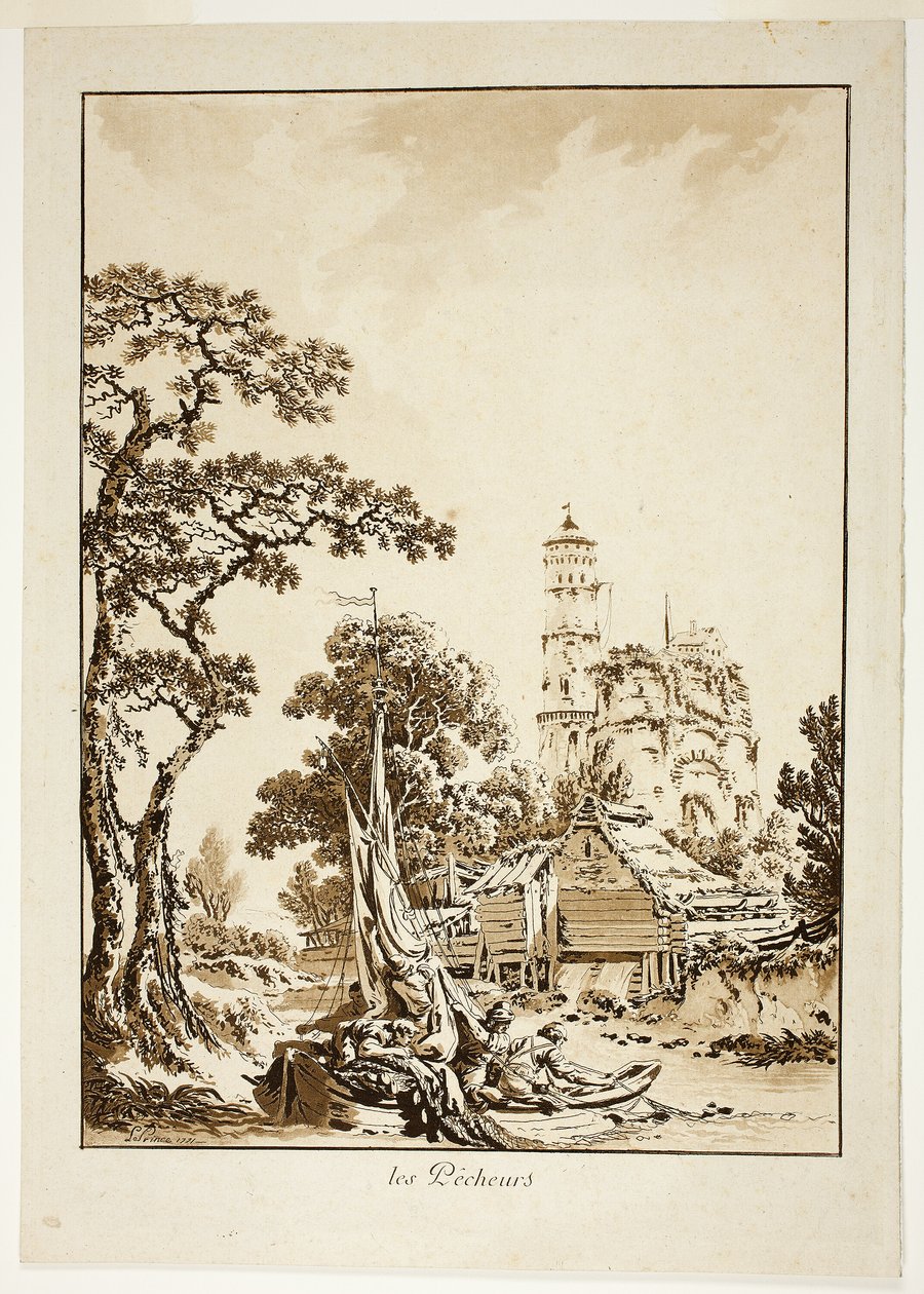 Os Pescadores de Jean Baptiste Le Prince