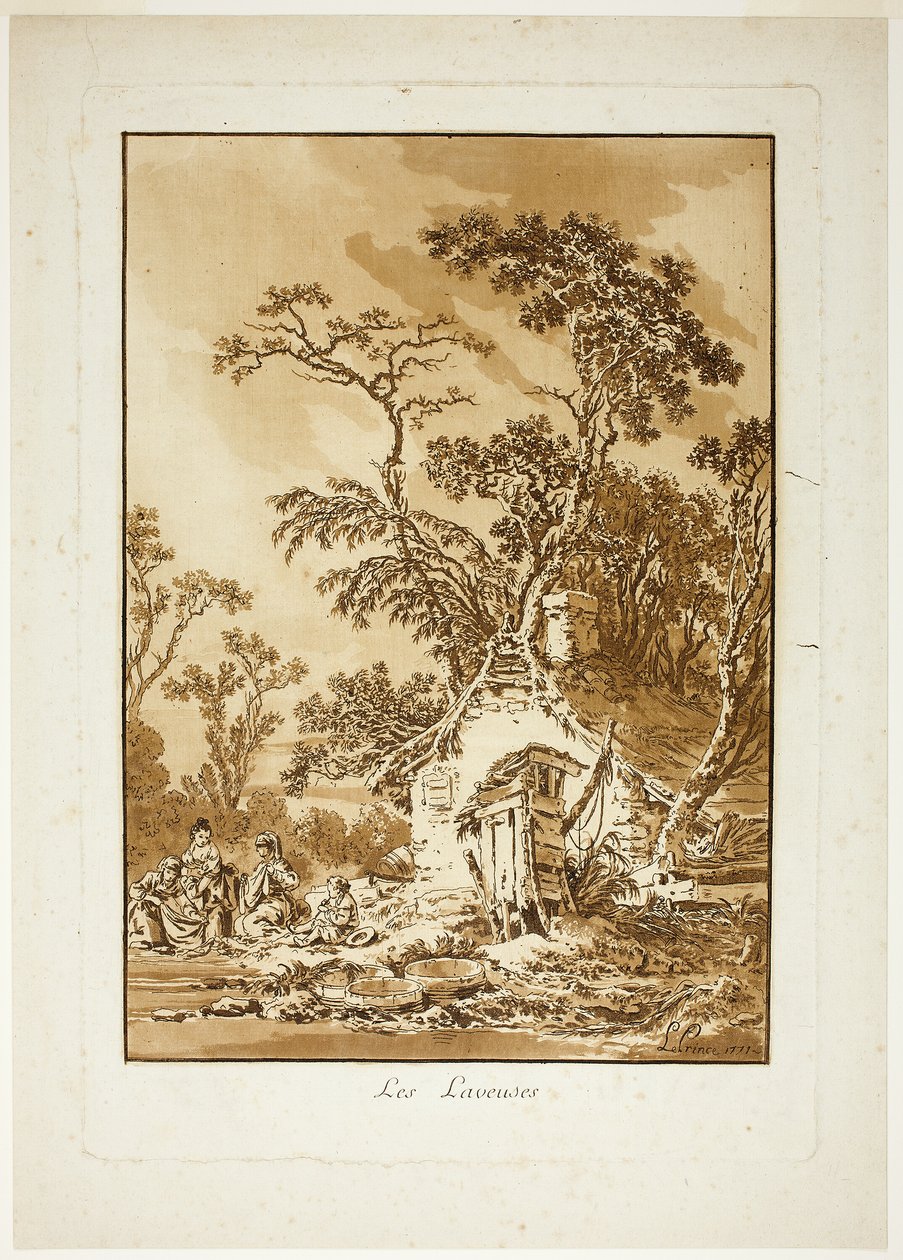 As Lavadeiras de Jean Baptiste Le Prince