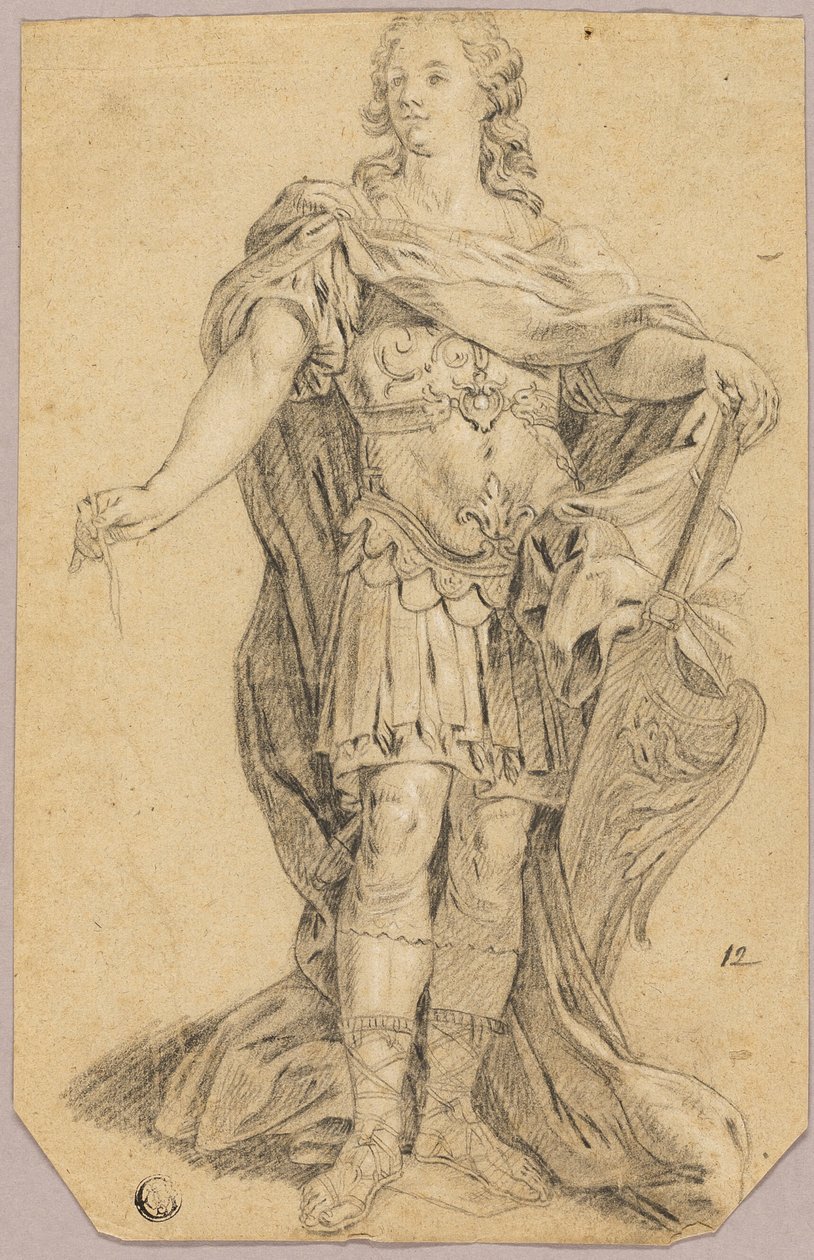 Estátua de Luís XIV de Jean Baptiste Lemoyne II