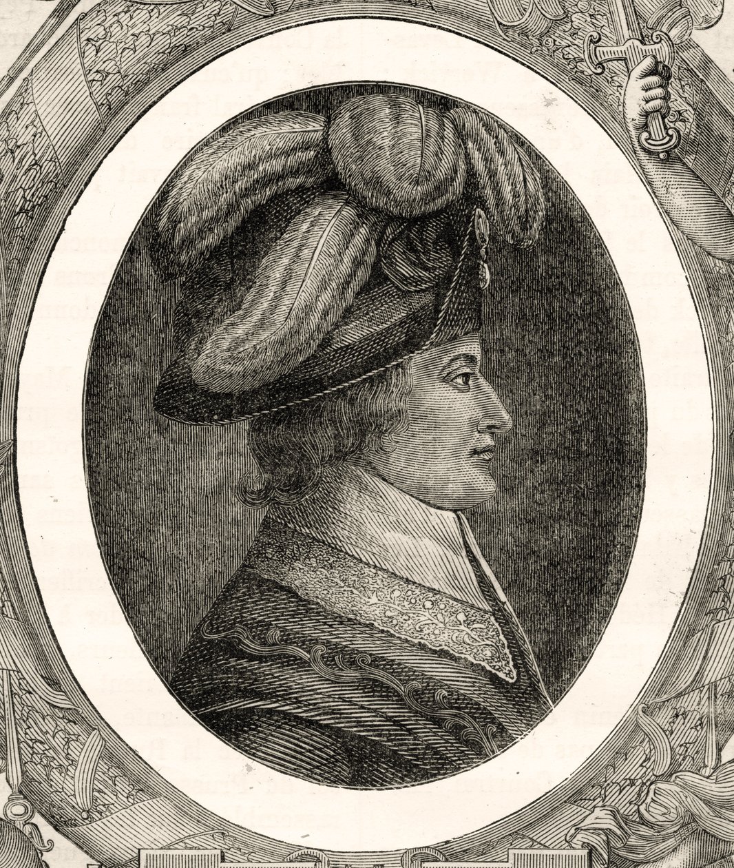Lazare Nicolas Marguerite Carnot (1753-1823), de "História da Revolução Francesa" por Louis Blanc (1811-82) 1847-62 de Jean Baptiste Lienard