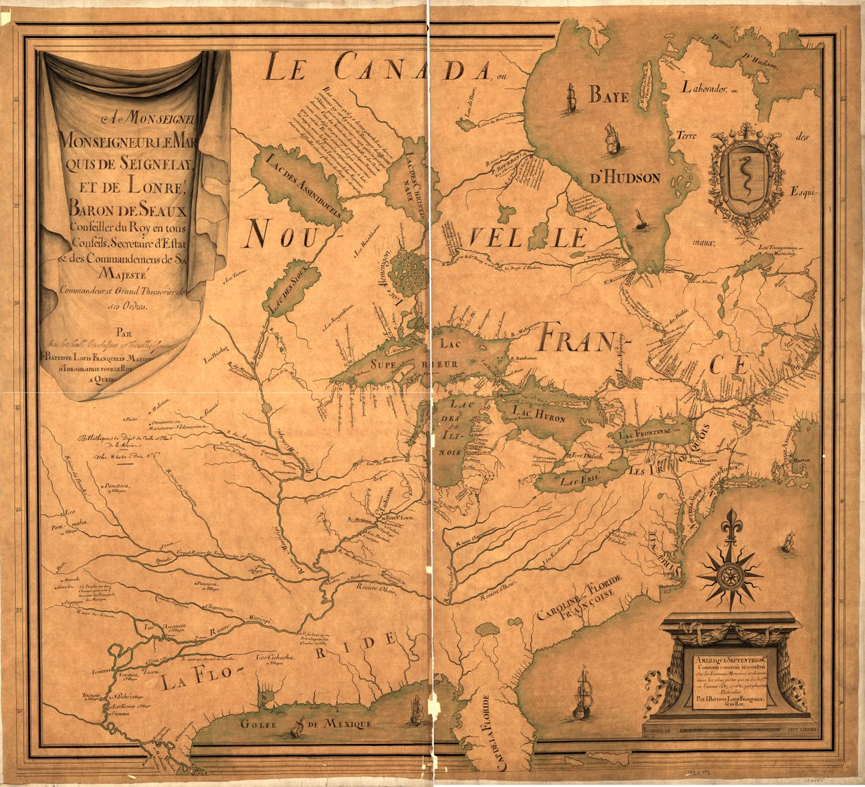 Nº 3--124885. Cópia imperfeita de Jean Baptiste Louis Franquelin