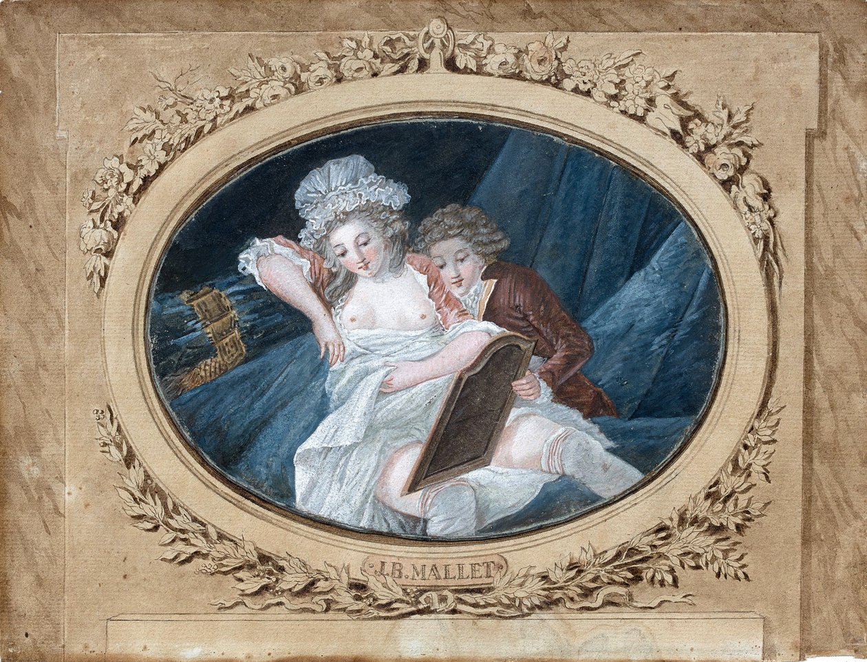 Cena de Boudoir. de Jean Baptiste Mallet