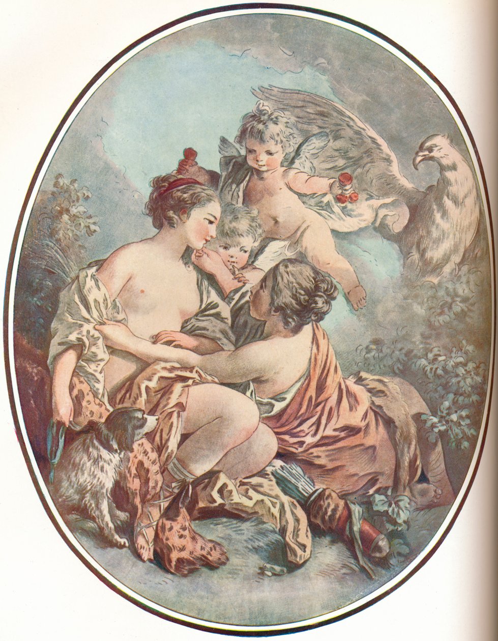 O banheiro de Vênus, 1907 de Jean Baptiste Marie Huet