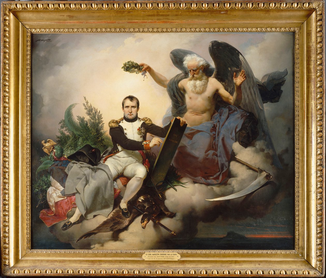 Napoleão. Alegoria, 1833. de Jean Baptiste Mauzaisse