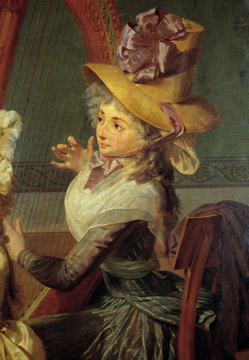 Stephanie Felicite Ducrest de Saint-Aubin, Condessa de Genlis de Jean Baptiste Mauzaisse