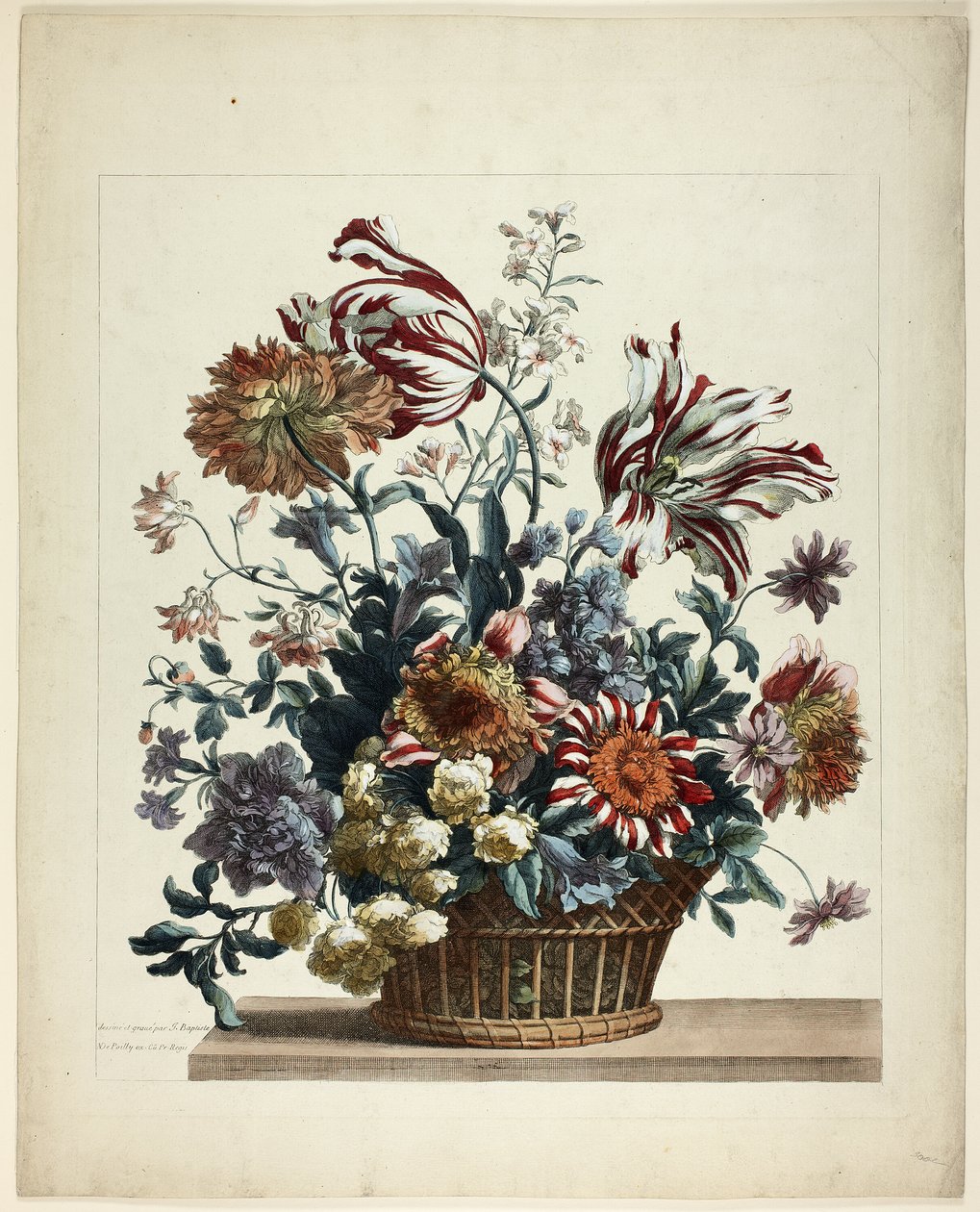 Cesto de flores de Jean Baptiste Monnoyer