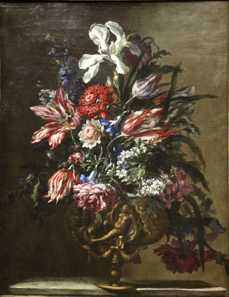 Flores num vaso. de Jean Baptiste Monnoyer