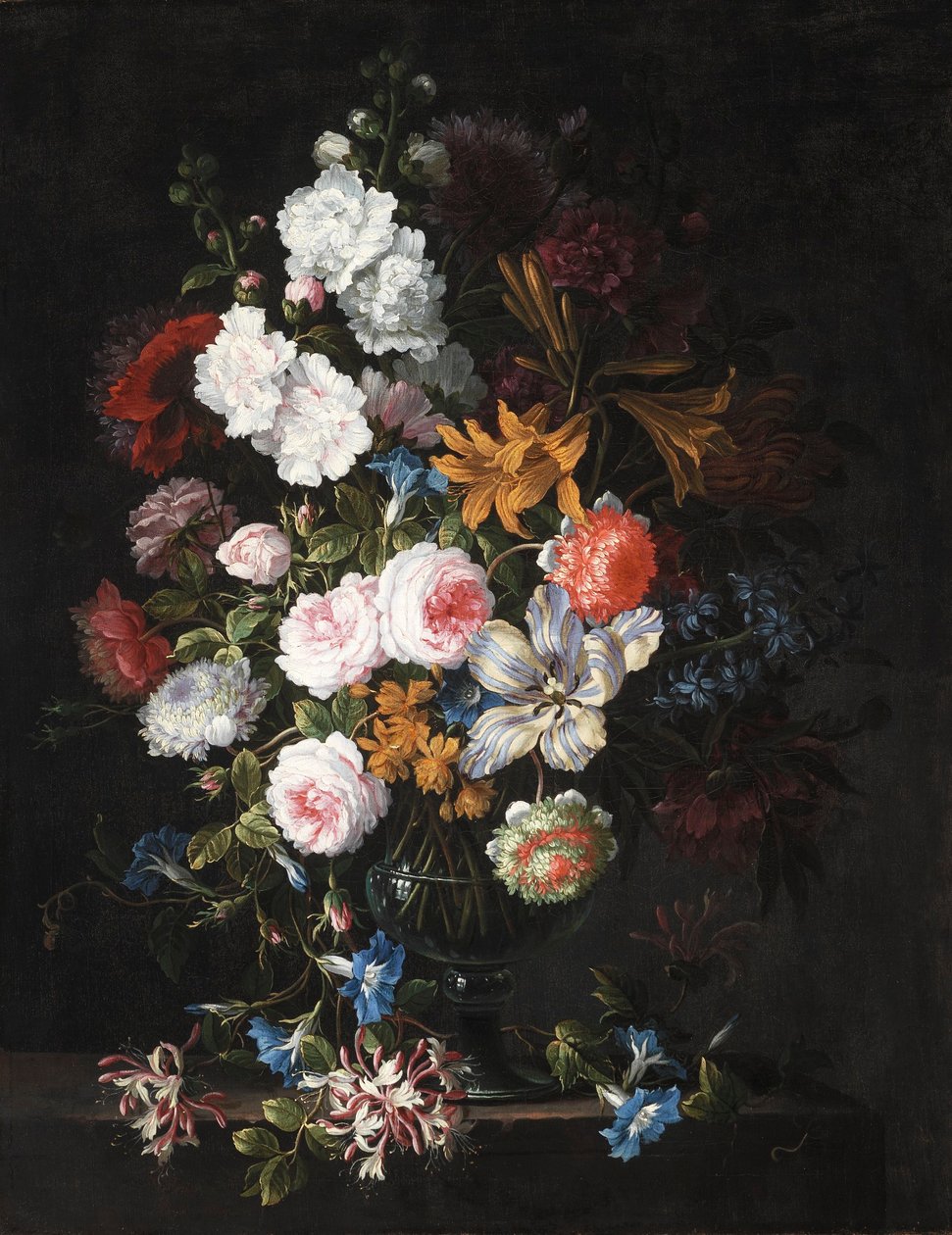 Natureza morta com flores de Jean Baptiste Monnoyer