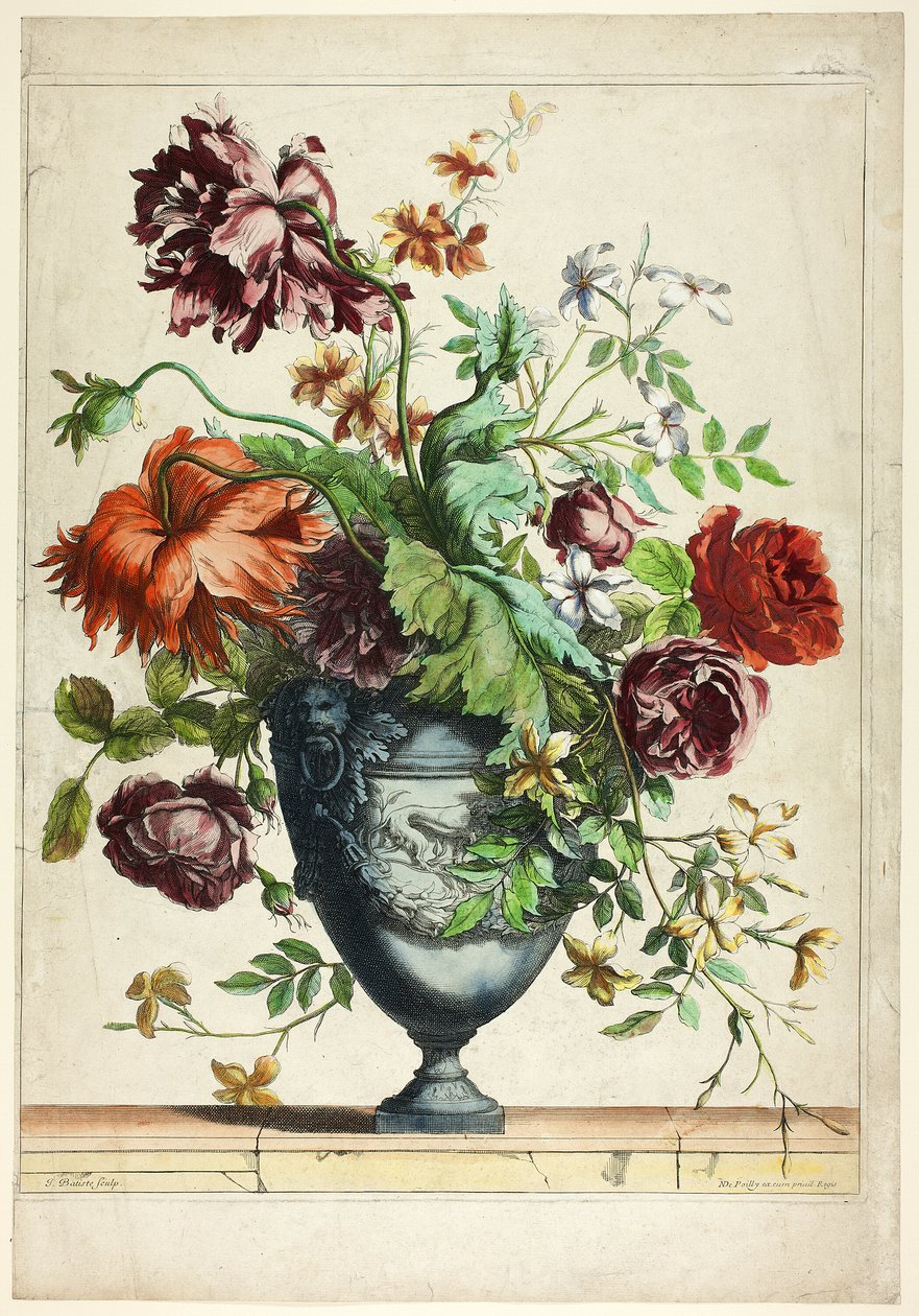 Vaso Bleu de Jean Baptiste Monnoyer