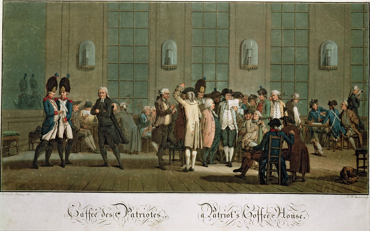 Casa do Café do Patriota (1ª edição de impressão) (séc. XIX) de Jean Baptiste Morret