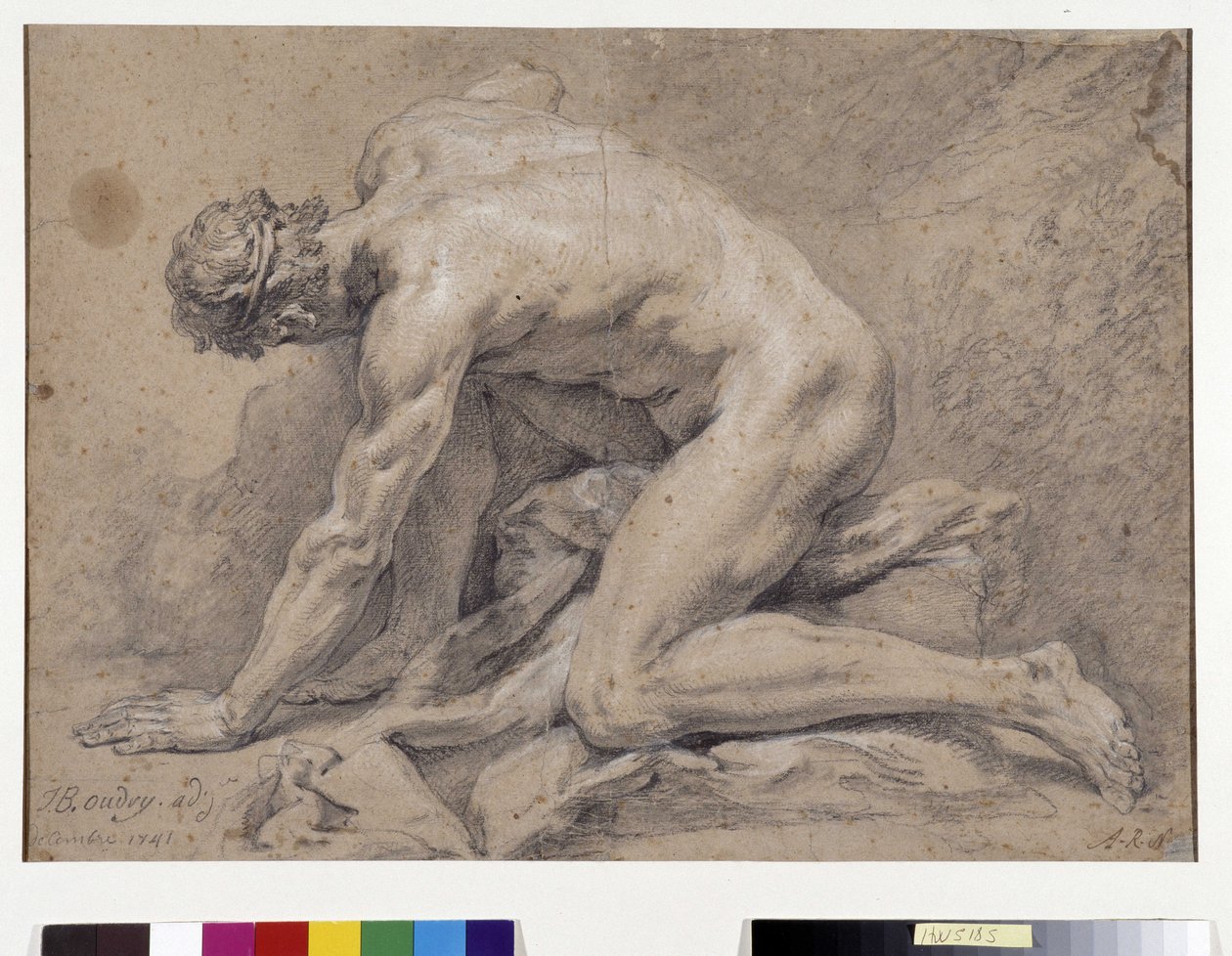 estudo do homem de Jean Baptiste Oudry