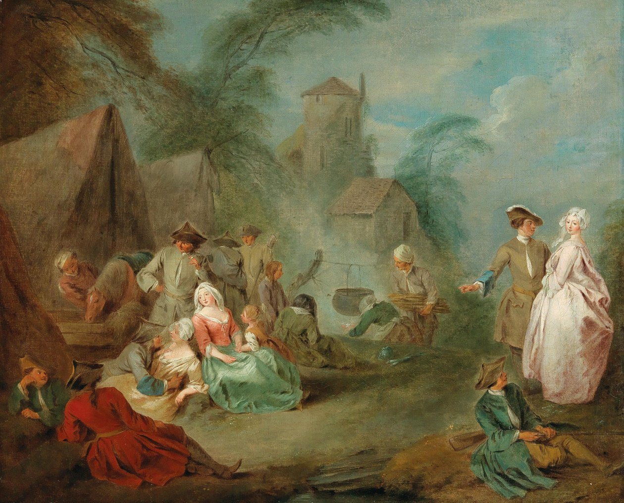 Floresta. de Jean Baptiste Pater